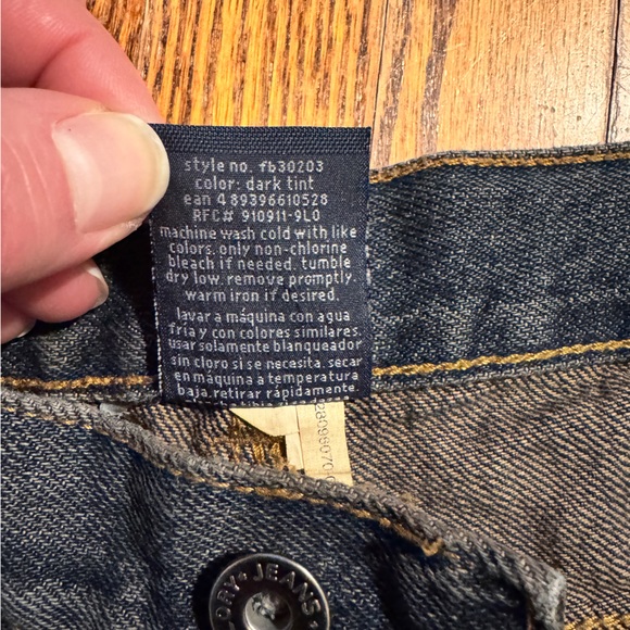 Faded Glory Dark blue Gray Relaxed Carpenter Jeans - w27 L27 - Picture 13 of 15